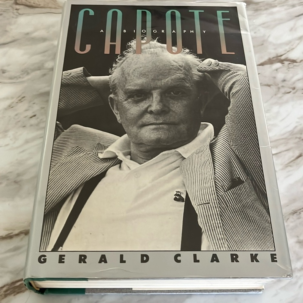 Capote; A Biography HC/DJ Book By Gerald Clarke 1998 First Edition